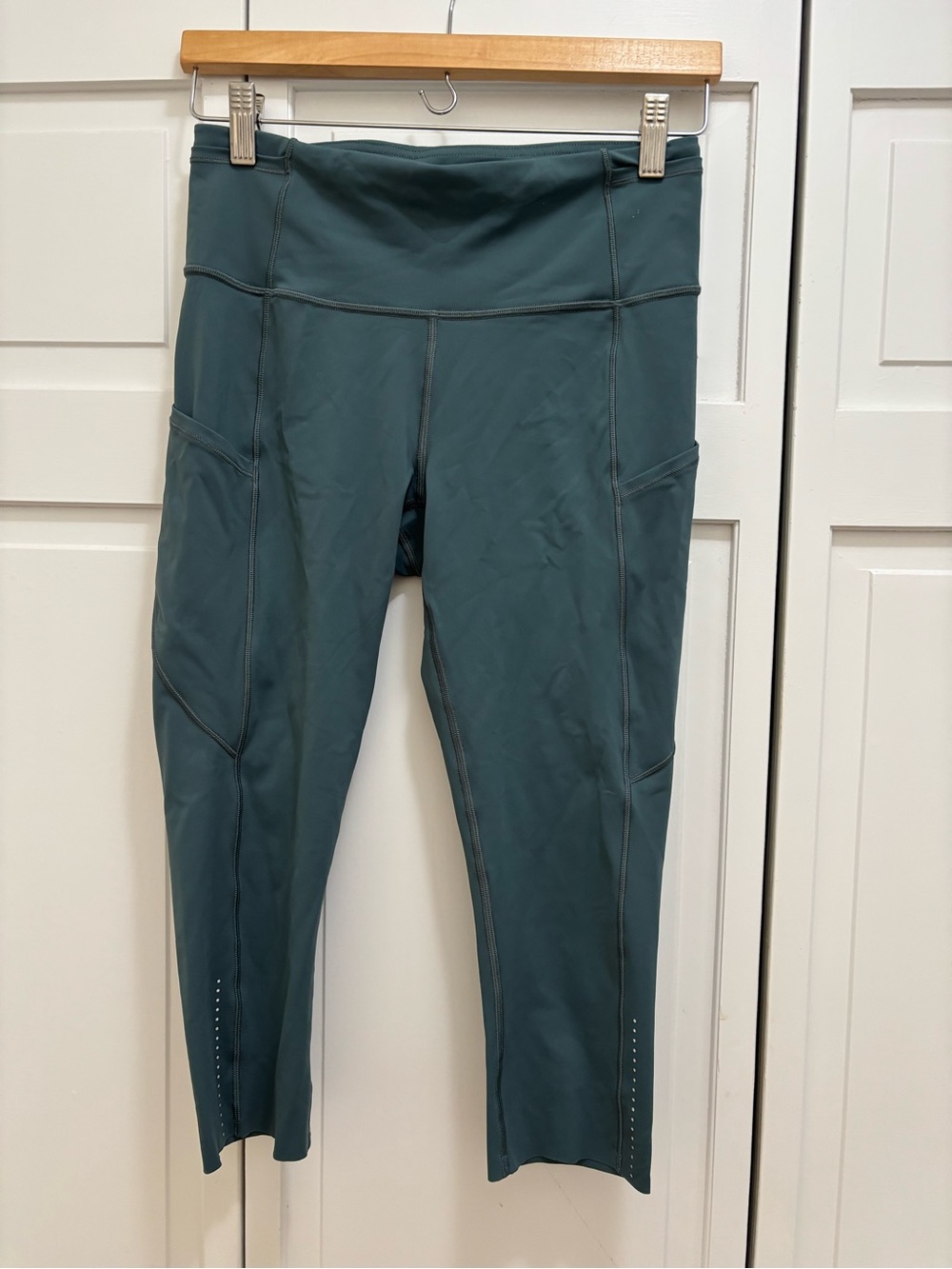 lululemon athletica Teal Green High-Rise Pocket Leggings